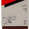 Makita Zubehör Schleifband K120 76x457 rot - P-37138