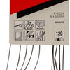 Makita Zubehör Schleifband K120 6x533 rot – P-43228