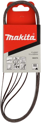 Makita Zubehör Schleifband K60 13x533 rot - P-43337
