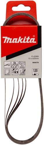 Makita Zubehör Schleifband K120 13x533 rot – P-43365