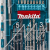Makita Zubehör Bohrer- und Schraubendreher-Bit-Set 22-teilig – P-44002 – P-44002