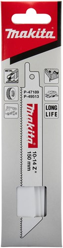 Zubehör für Makita Säbelsägeblatt Holz Stahl 150 mm – p-49513 – p-49513