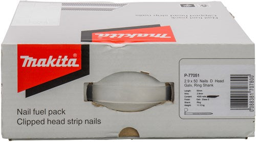 Makita Zubehör Nagelring 2,9 x 7,2 x 51 mm geg – P-77051