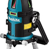 Innenliegender Kreuzlinienlaser von Makita (grün) nackt