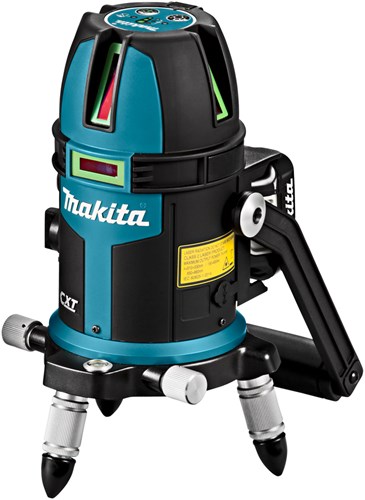 Innenliegender Kreuzlinienlaser von Makita (grün) nackt