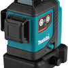 Makita sk700d | 12 V max. | Kreuzlinienlaser rot | 3x 360° | Körper | ohne Akkus und Ladegerät - sk700d