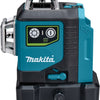 Makita 12 V Max Multilinienlaser grün 3x 360°