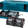 Makita Starterset xgt dc40rc 2xbl4025 | 40v 2,5ah - 191v27-4