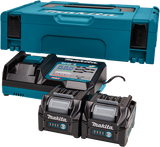 Makita Starterset xgt dc40rc 2xbl4025 | 40v 2,5ah - 191v27-4 - afbeelding 1