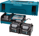 Makita Starterset xgt dc40rc 2xbl4025 | 40v 2,5ah - 191v27-4