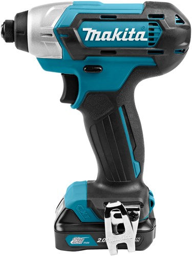 Makita td110dsaj 10,8 V Schlagschrauber 2,0 Ah Akku (2 Stück), Ladegerät, Koffer – td110dsaj