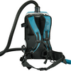 Makita vc012gz01 Rucksackstaubsauger | ohne Akkus und Ladegerät | mit Verbindung. 3 Adapter und AWS-Sender | im Karton - vc012gz01