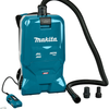 Makita vc012gz01 Rucksackstaubsauger | ohne Akkus und Ladegerät | mit Verbindung. 3 Adapter und AWS-Sender | im Karton - vc012gz01