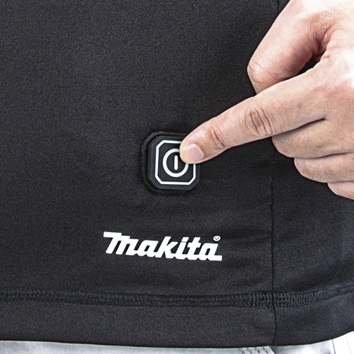 Makita beheiztes Unterhemd mit Reißverschluss 2xl - dcx201c2xl