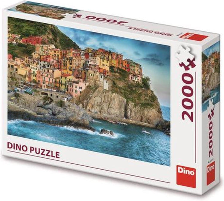 Dinotoys Dino -Puzzle - Blick auf Manarola Italien - 2000 Stücke