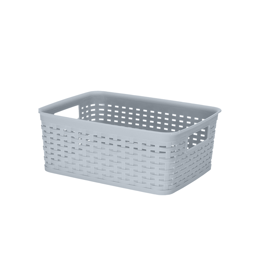 Korb cool grey klein