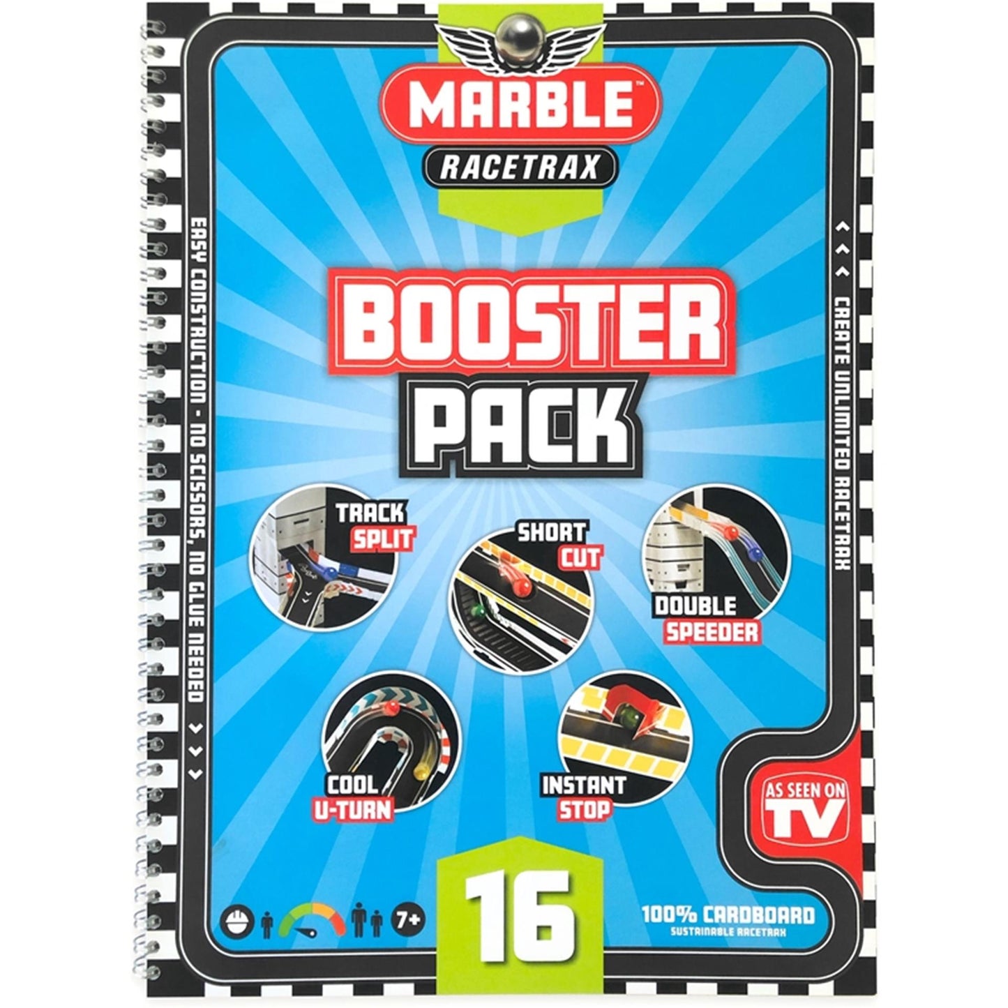 Marmor Racetrax Basisset 16 Blatt 3m
