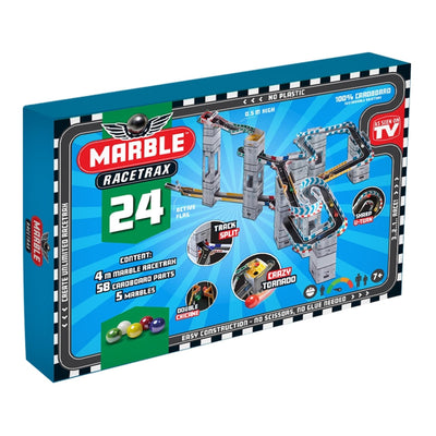Marmor-Racetrax-Starterset 24 Blatt 4m