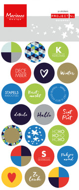 Marianne Design • Dekoration Spanplatte Dezember - afbeelding 1