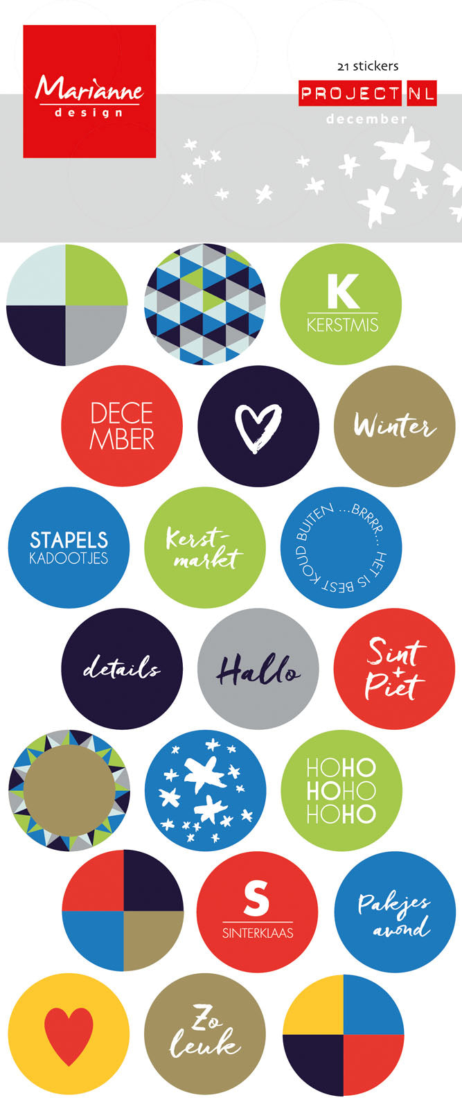 Marianne Design • Dekoration Spanplatte Dezember