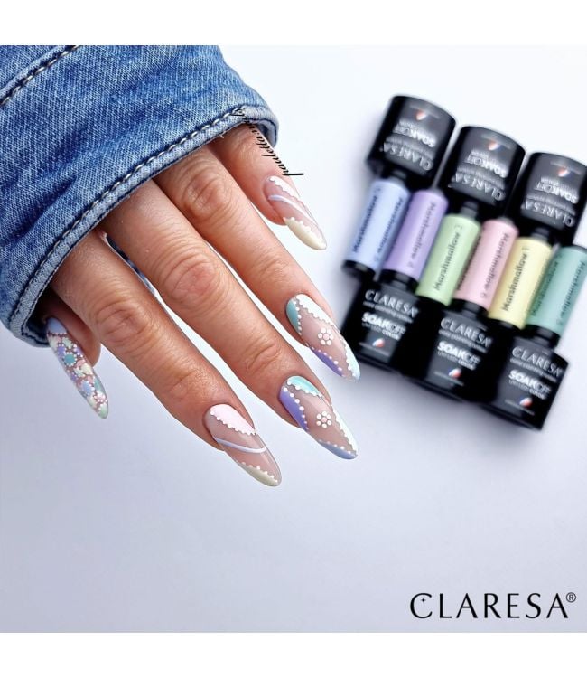 Claresa Claresa UV Led Gellak 5ml Marsh Mallow 1