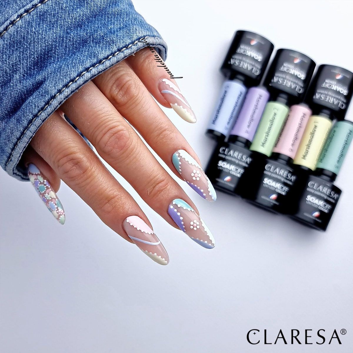 Claresa Claresa UV Led Gellak 5ml Marsh Mallow 6
