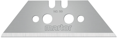 Martor Trapezmesser | l60xb19xs0,63mm | mit Perforation | 10 Stück Spender - 99,70 99,70