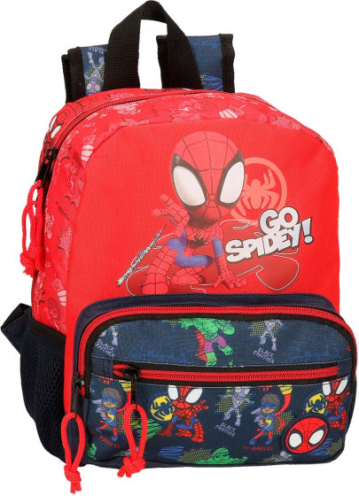 Marvel Go Spidey Backpack Junior 6,8 Liter rot schwarz