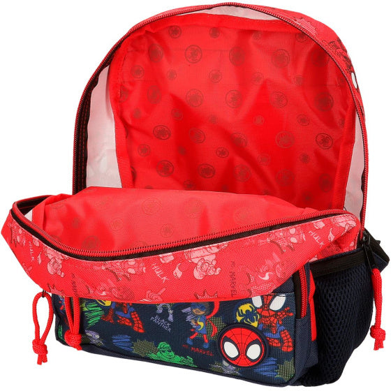 Marvel Go Spidey Backpack Junior 6,8 Liter rot schwarz
