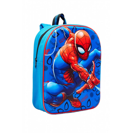 Marvel Spider-Man 3D-Rucksack 30 x 25 Jungen Blau