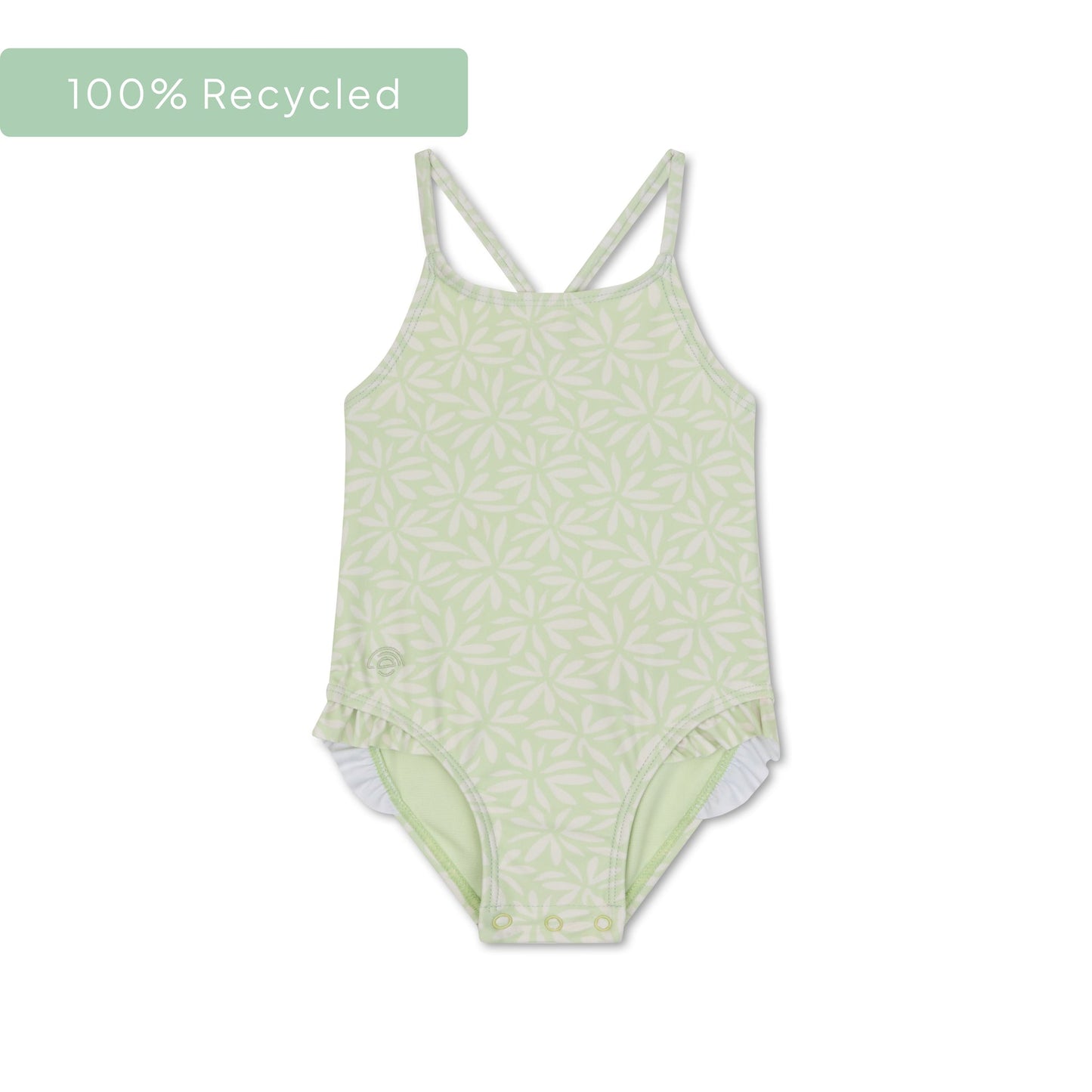Matcha | Grüne Mädchen UV Badeanzug