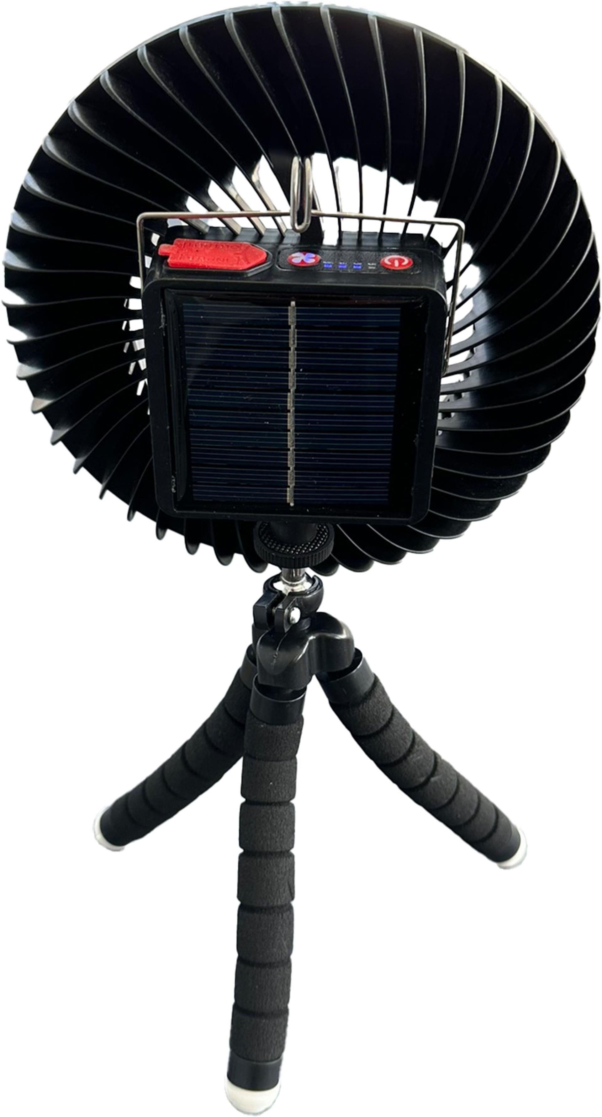 Maximus LED-Solar-Campinglampe USB 200lm