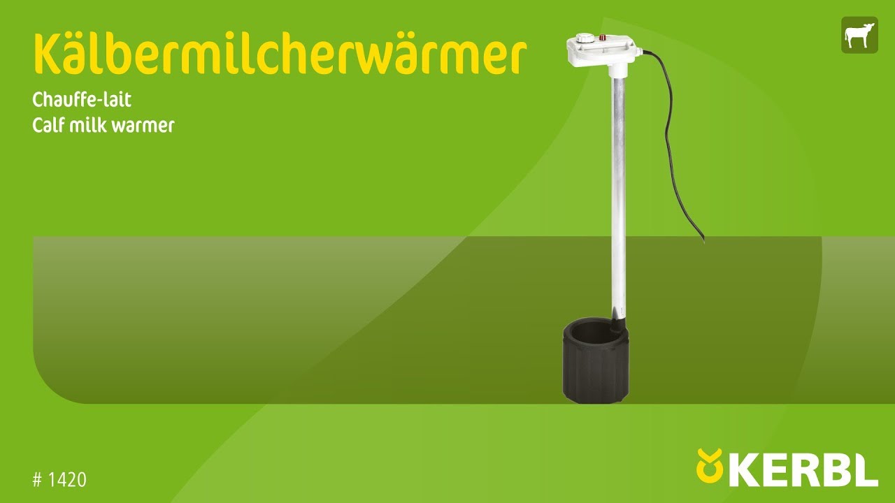 Kälbermilcherhitzer mit Thermostatbügelgriff