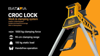 Batavia Croclock-Werkbank und Spannsystem