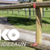 Ako Zaunanschlusskabel Doppelkrokodilklemme 40mm Band
