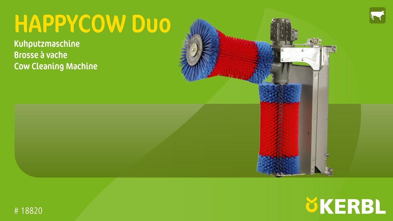 Happycow Kuhbürsten-Duo