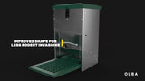 Olba Products Automatischer Futternapf, Trittnapf, 20 kg - afbeelding 2