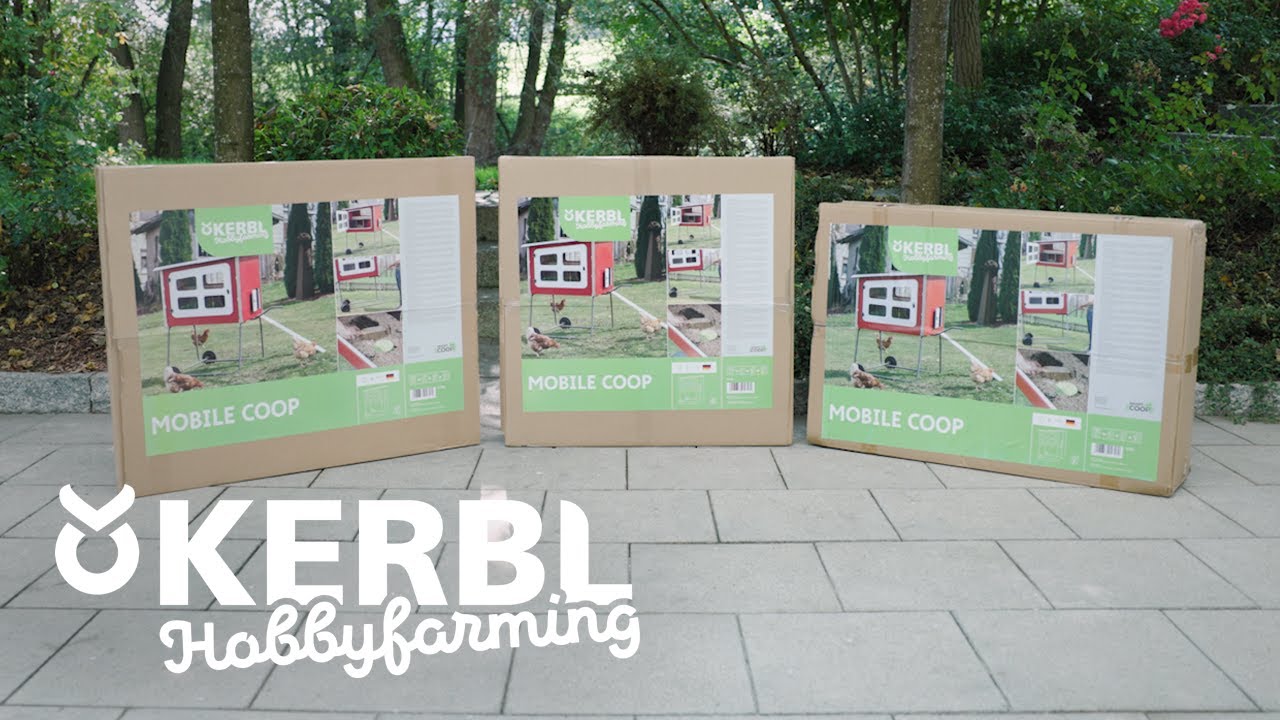 Mobilecoop Hühnerstall aus Holz