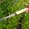 Der weiße Löwenzahnstopfen Eschenstiel 140 mm dewhite