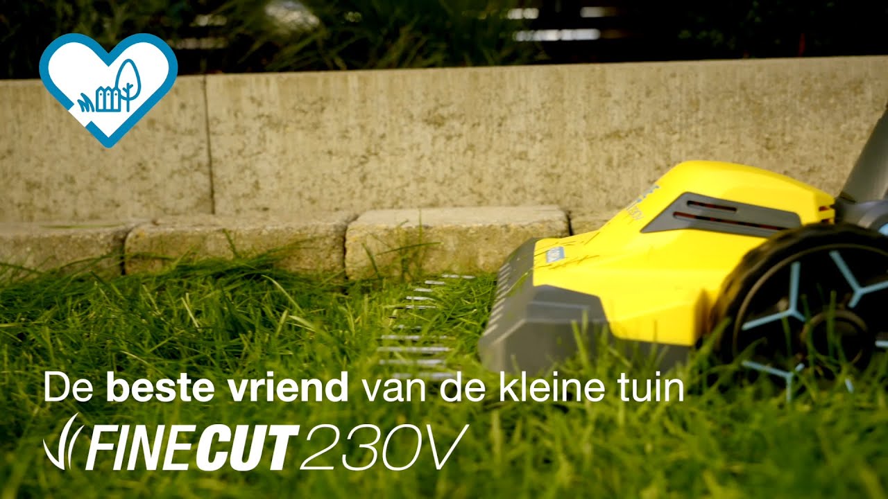 Gloria finecut 18V Kompaktrasenmäher