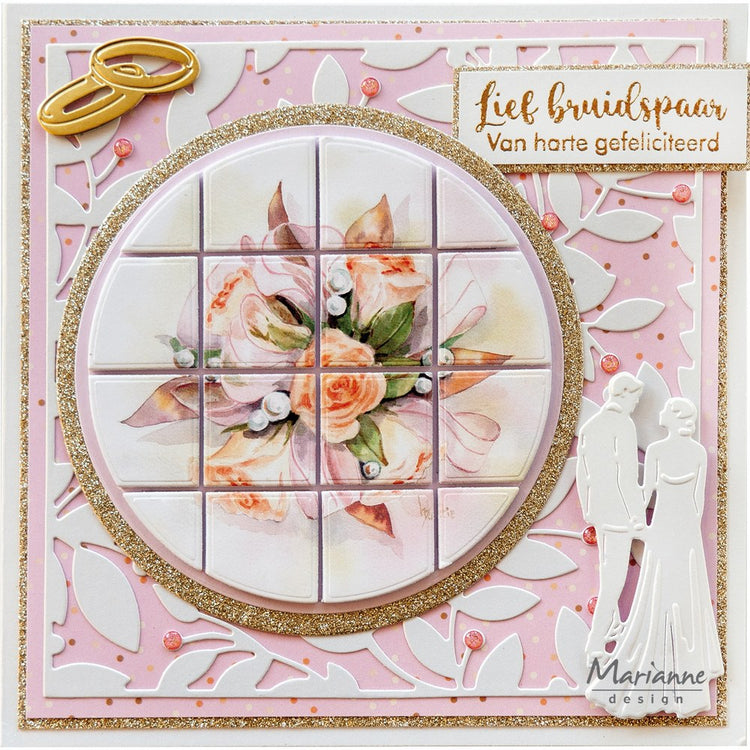 Marianne Design • Ausschneidebogen mit Matties schönsten romantischen Blumensträußen