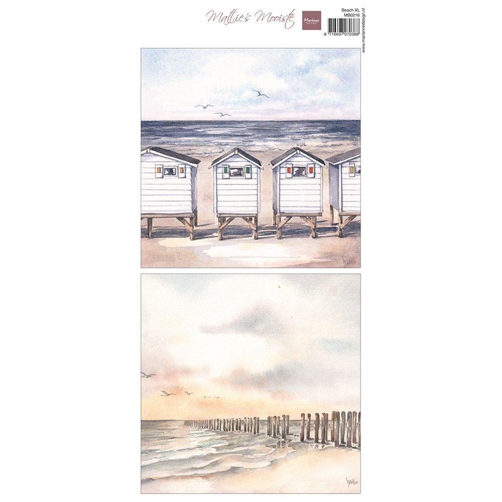 Marianne Design • Ausschneidebogen Matties schönster Strand XL