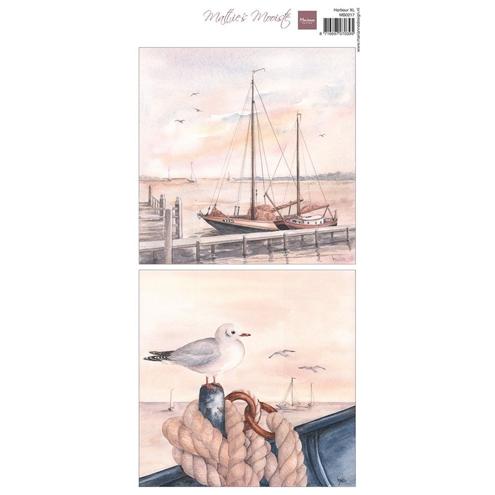 Marianne Design • Ausschneidebogen Matties schönster Hafen XL