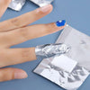 Sibel Sibel Nails Aluminiumfolienblätter mit synthetischer Schwamm 50st.