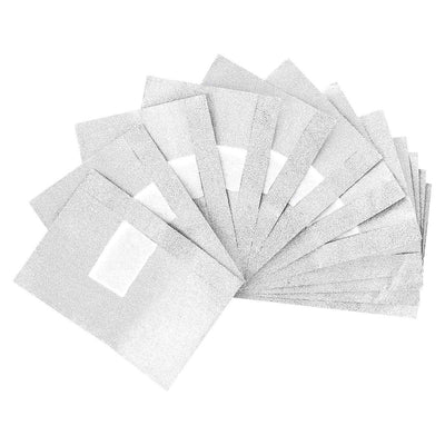 Frontnähte der Aluminiumfolie fielen mit dem Schwamm 100st.