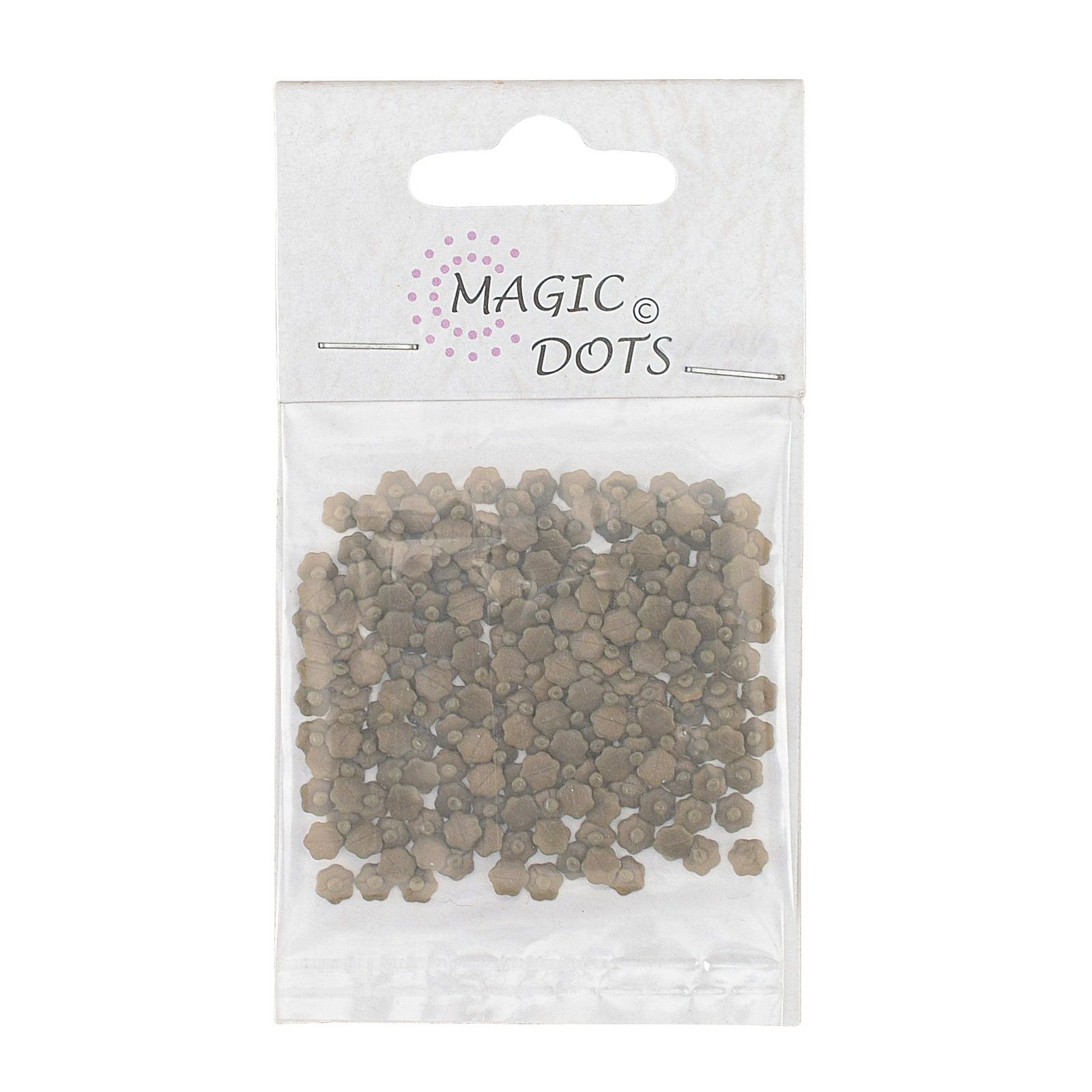 Magische Punkte • Punkte Blume Gold