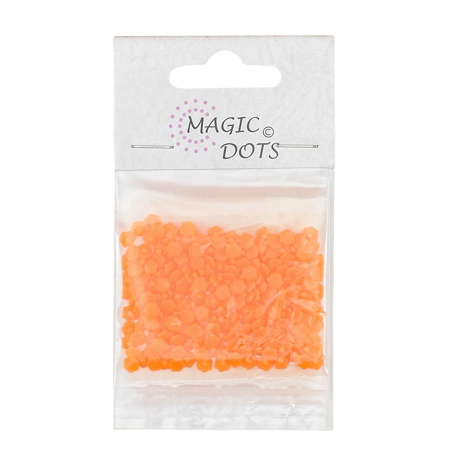 Magische Punkte • Punkte Blume Orange