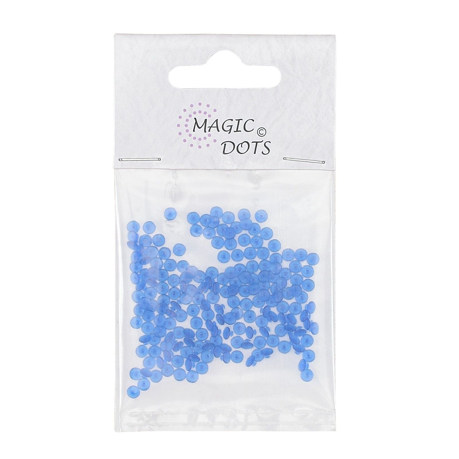 Magische Punkte • transparentes Blau
