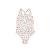 Leopard | Kaki Girls UV Badeanzug