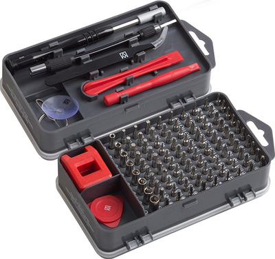 Meister Bits + Steckschlüsselsatz Feinmechanik. 108 Stück – wu3387780